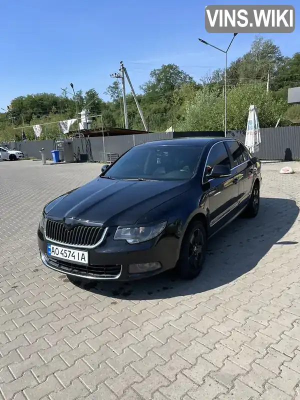 Ліфтбек Skoda Superb 2011 1.97 л. Автомат обл. Закарпатська, location.city.hreblia - Фото 1/8