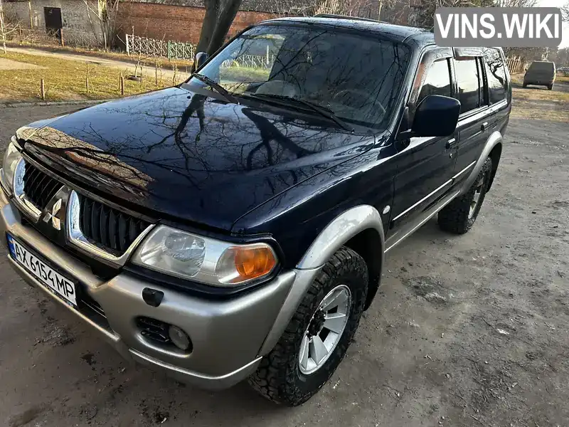 Позашляховик / Кросовер Mitsubishi Pajero Sport 2005 3 л. Ручна / Механіка обл. Донецька, Слов'янськ - Фото 1/9