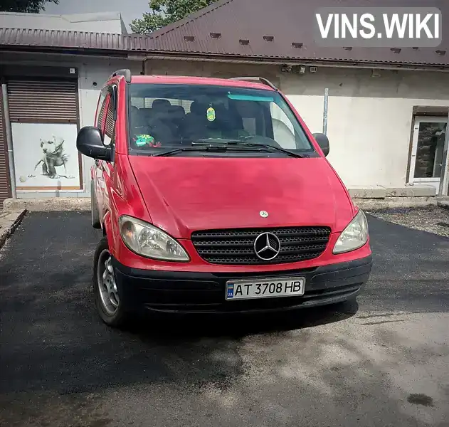 Мінівен Mercedes-Benz Vito 2006 2.2 л. Ручна / Механіка обл. Івано-Франківська, Коломия - Фото 1/13