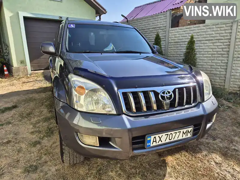 Внедорожник / Кроссовер Toyota Land Cruiser Prado 2007 3.96 л. Автомат обл. Харьковская, Харьков - Фото 1/18