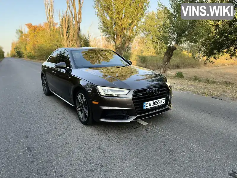 Седан Audi A4 2016 1.98 л. Автомат обл. Черкаська, Золотоноша - Фото 1/21