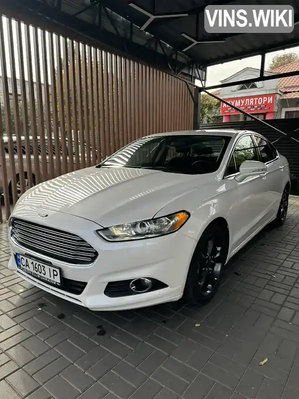 Седан Ford Fusion 2016 2.49 л. Автомат обл. Черкаська, Черкаси - Фото 1/11