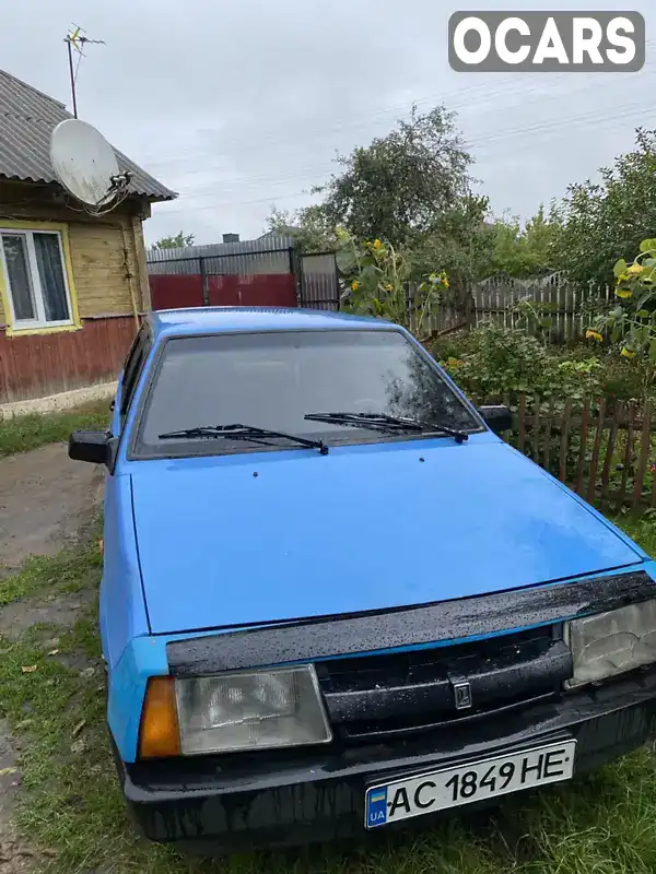 Хетчбек ВАЗ / Lada 2109 1989 1.3 л. Ручна / Механіка обл. Волинська, Стара Виживка - Фото 1/8