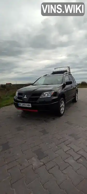 Внедорожник / Кроссовер Mitsubishi Outlander 2003 2 л. Ручная / Механика обл. Львовская, Яворов - Фото 1/14