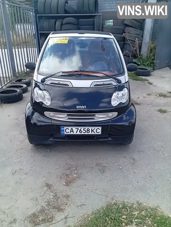 WME01MC01YH058443 Smart Fortwo 2000 Кабриолет 0.6 л. Фото 1