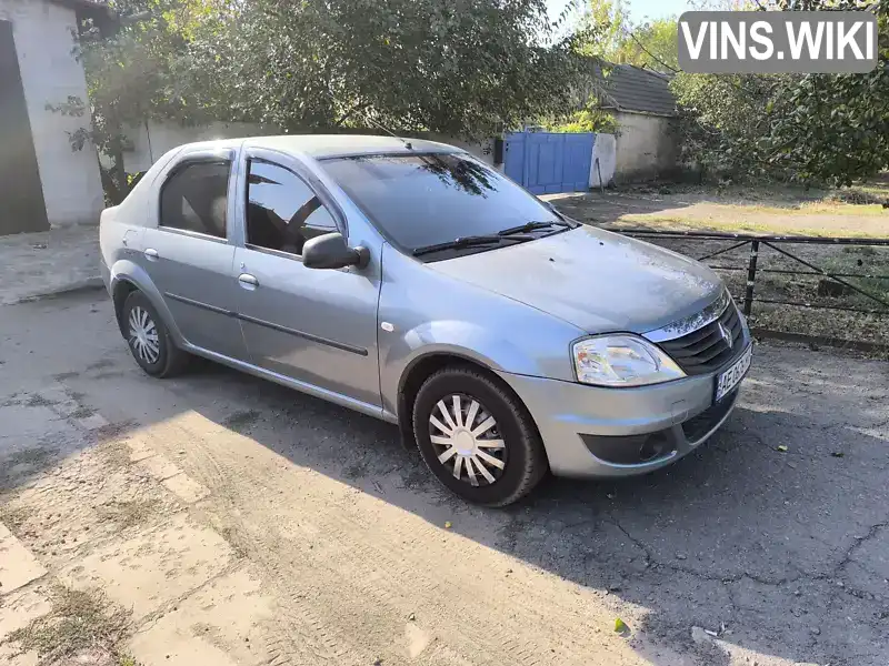 Седан Renault Logan 2011 1.6 л. Ручная / Механика обл. Днепропетровская, Межевая - Фото 1/21