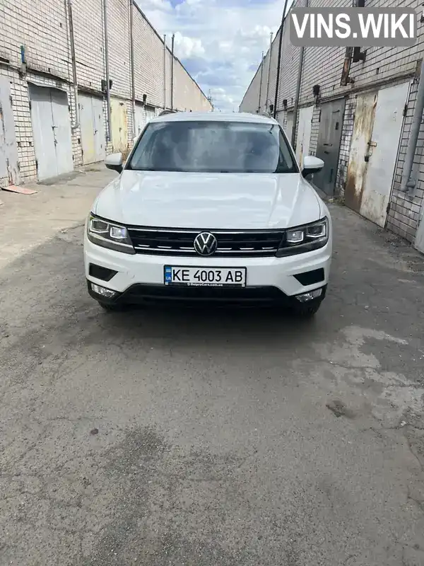 Позашляховик / Кросовер Volkswagen Tiguan 2020 1.98 л. Автомат обл. Дніпропетровська, Дніпро (Дніпропетровськ) - Фото 1/18