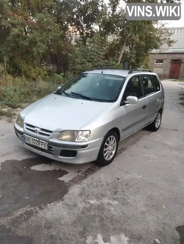 Мінівен Mitsubishi Space Star 2002 null_content л. Ручна / Механіка обл. Дніпропетровська, Кам'янське (Дніпродзержинськ) - Фото 1/12