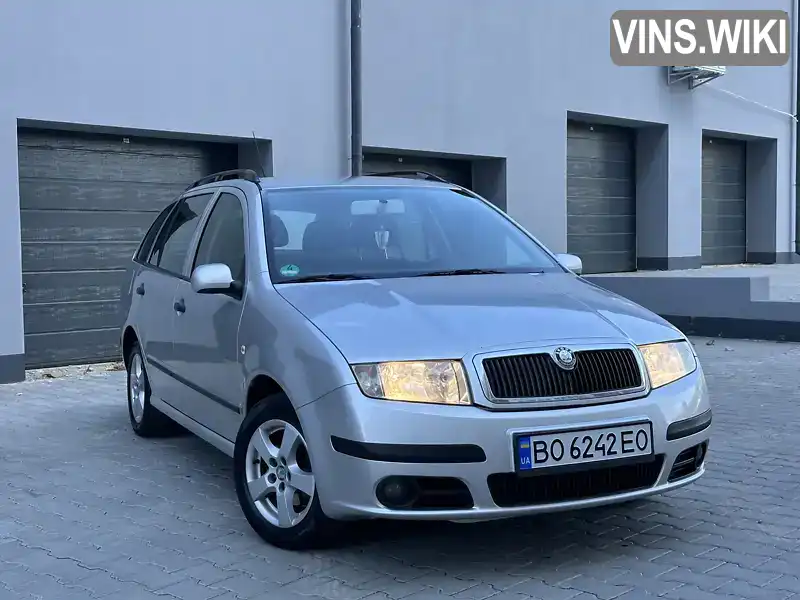 Універсал Skoda Fabia 2005 1.4 л. Ручна / Механіка обл. Тернопільська, Тернопіль - Фото 1/21