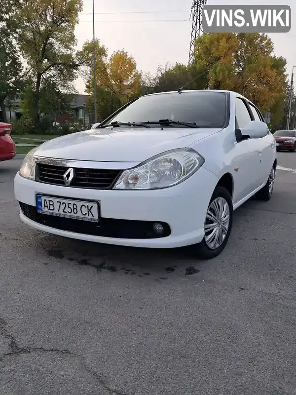 Седан Renault Symbol 2010 1.39 л. Ручна / Механіка обл. Вінницька, Вінниця - Фото 1/20