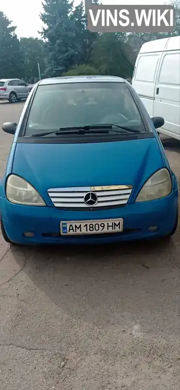 Хэтчбек Mercedes-Benz A-Class 1998 1.6 л. Ручная / Механика обл. Житомирская, Коростень - Фото 1/8