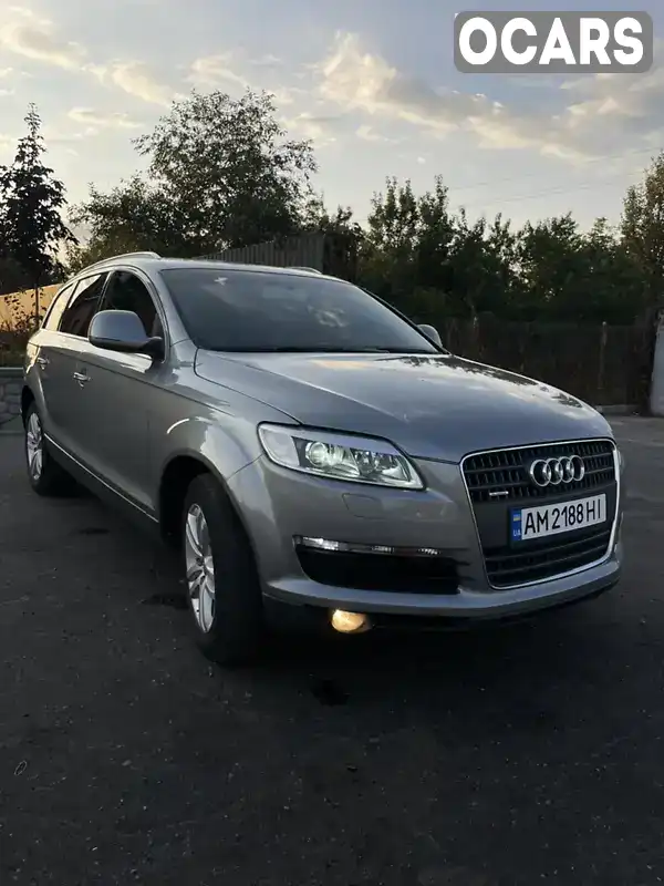 Позашляховик / Кросовер Audi Q7 2007 3.6 л. Ручна / Механіка обл. Житомирська, Житомир - Фото 1/21