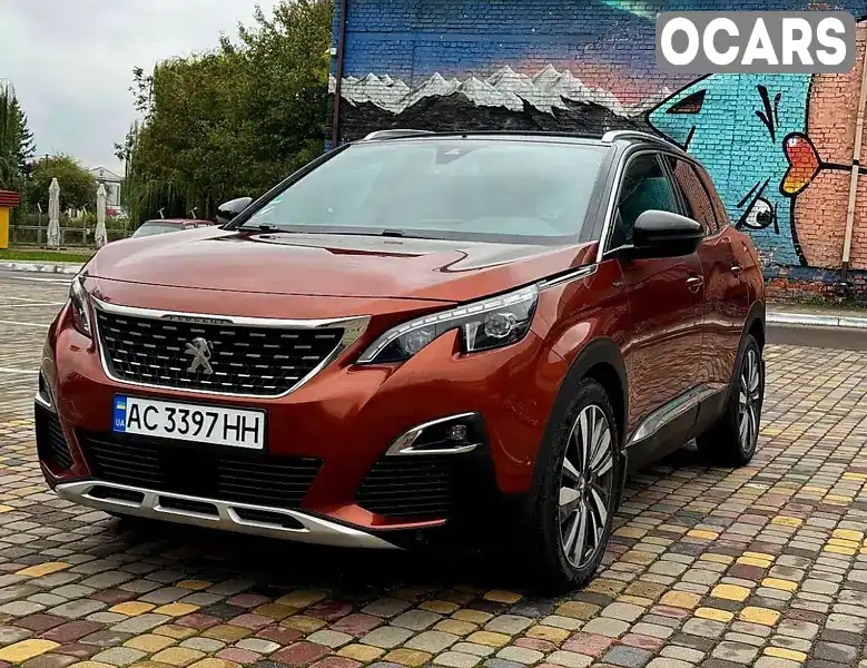 Позашляховик / Кросовер Peugeot 3008 2018 1.5 л. Автомат обл. Волинська, Луцьк - Фото 1/21