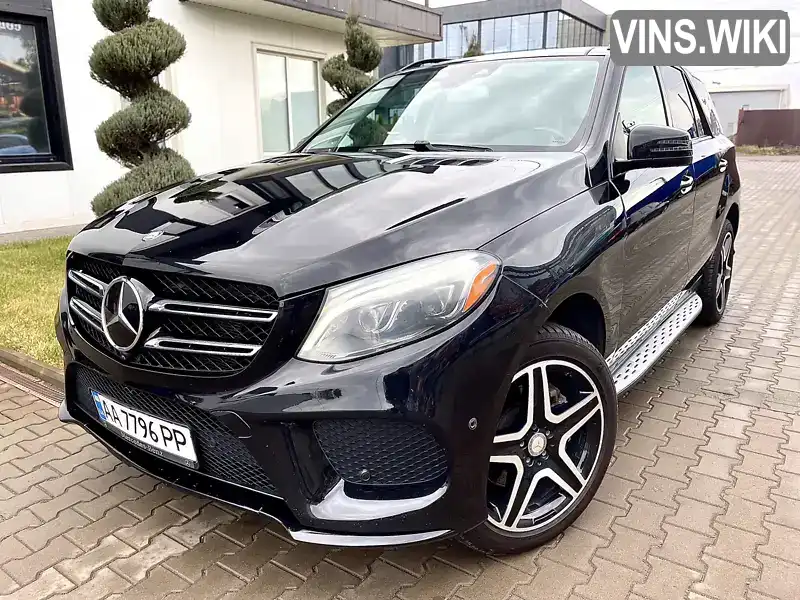 Позашляховик / Кросовер Mercedes-Benz GLE-Class 2016 3 л. Автомат обл. Київська, Київ - Фото 1/21