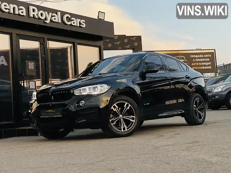 Позашляховик / Кросовер BMW X6 2016 2.98 л. Автомат обл. Київська, Київ - Фото 1/21