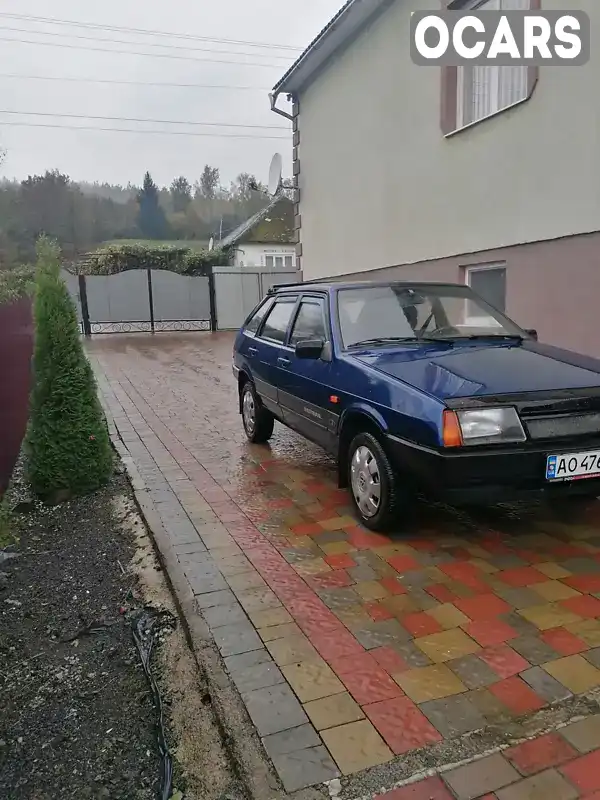 Хетчбек ВАЗ / Lada 2109 2006 1.5 л. Ручна / Механіка обл. Закарпатська, Іршава - Фото 1/8