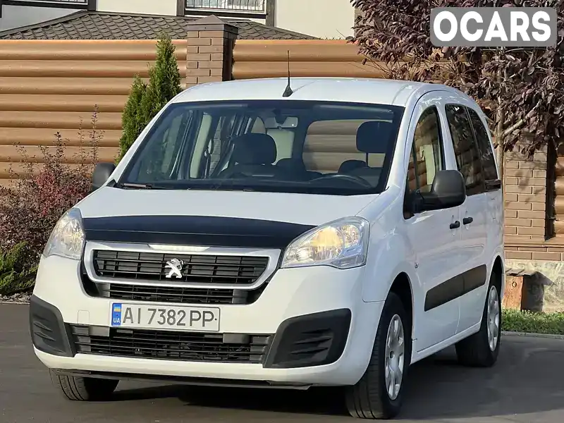 Мінівен Peugeot Partner 2018 1.56 л. Ручна / Механіка обл. Київська, Київ - Фото 1/21