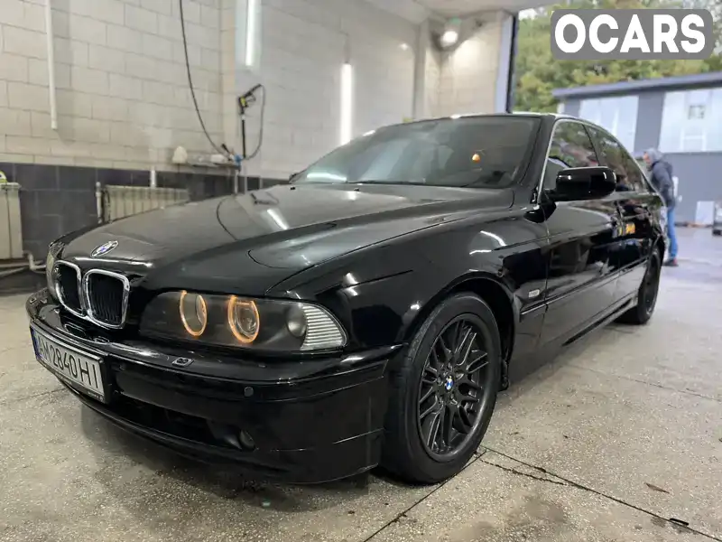 Седан BMW 5 Series 2001 3 л. Автомат обл. Київська, Вишневе - Фото 1/21