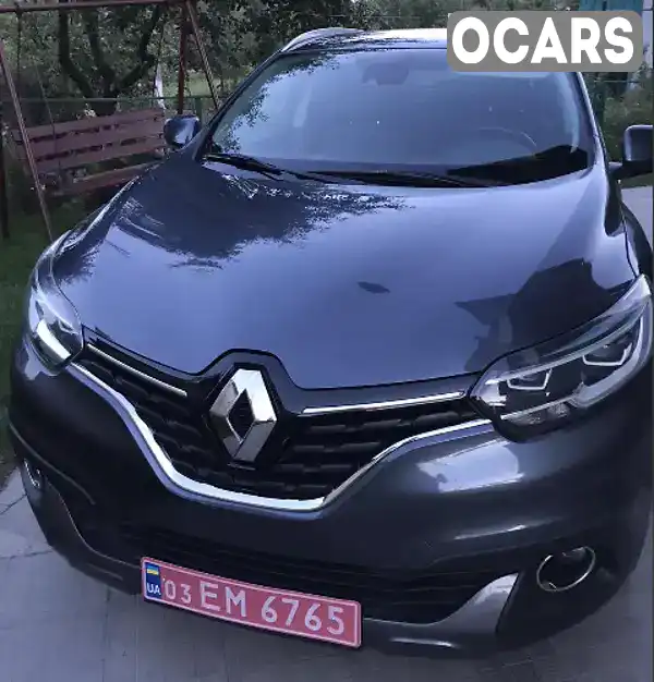 Внедорожник / Кроссовер Renault Kadjar 2016 1.6 л. Ручная / Механика обл. Тернопольская, Тернополь - Фото 1/21