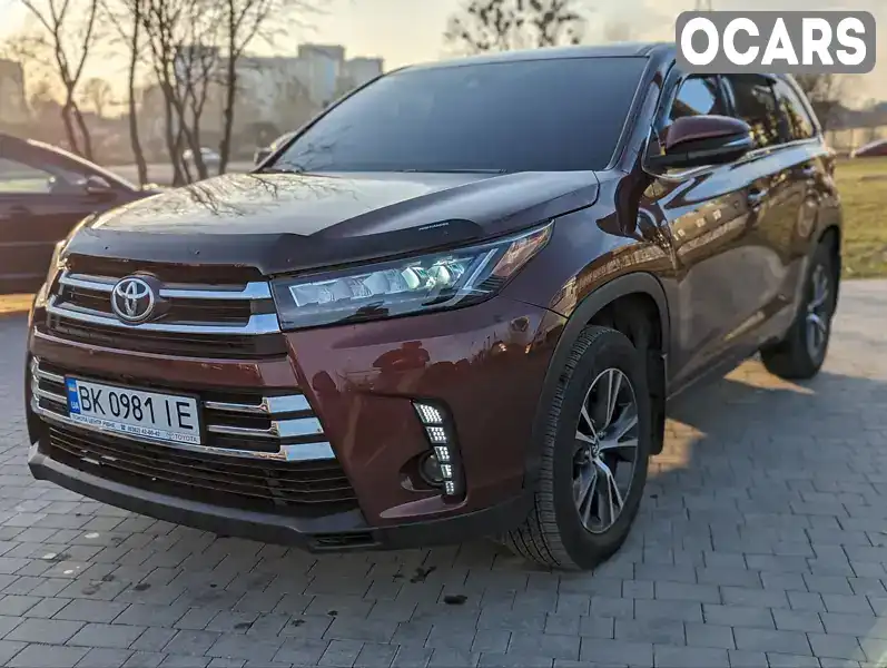 Позашляховик / Кросовер Toyota Highlander 2018 3.46 л. Автомат обл. Львівська, Львів - Фото 1/21