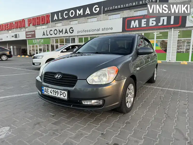 Y6LCM41VP8L202290 Hyundai Accent 2008 Седан 1.5 л. Фото 2