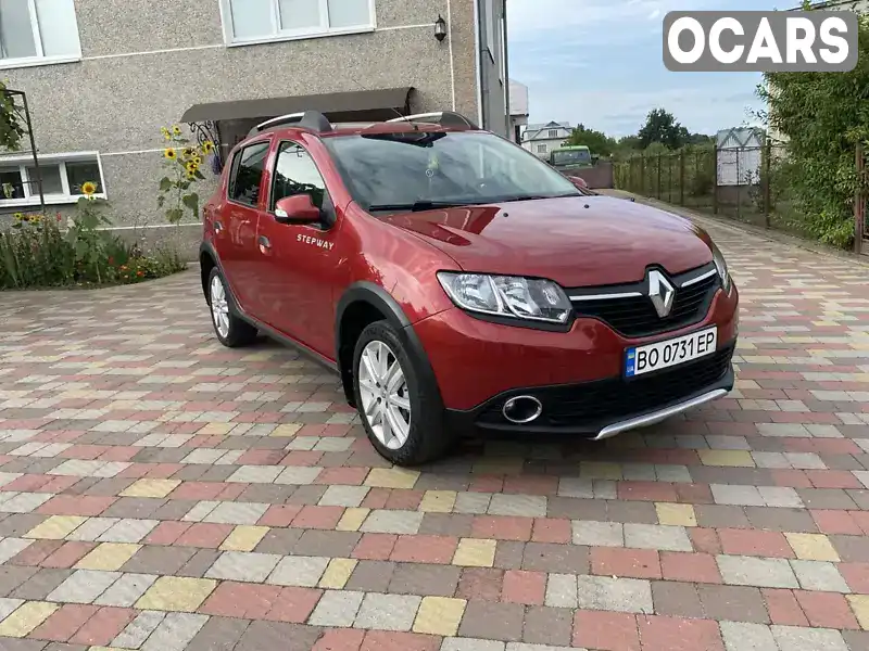 Хетчбек Renault Sandero 2016 1.46 л. Ручна / Механіка обл. Тернопільська, Бережани - Фото 1/13