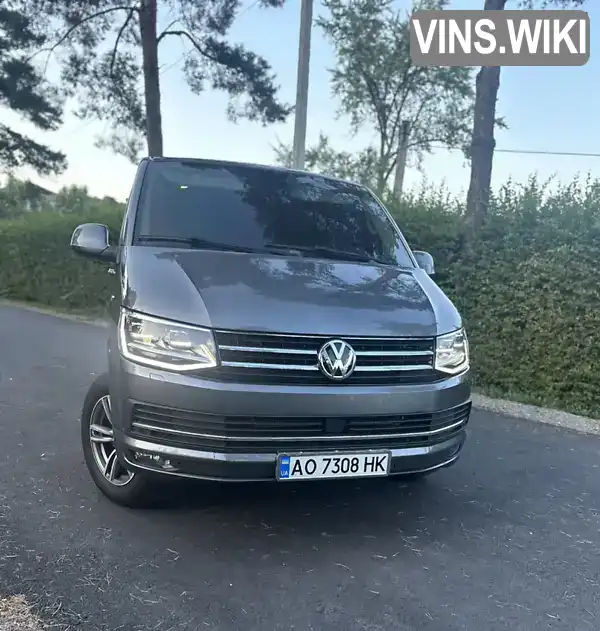 Мінівен Volkswagen Transporter 2019 1.97 л. Автомат обл. Закарпатська, Ужгород - Фото 1/14