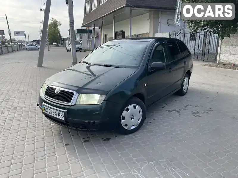 Універсал Skoda Fabia 2002 1.4 л. Ручна / Механіка обл. Харківська, Харків - Фото 1/12