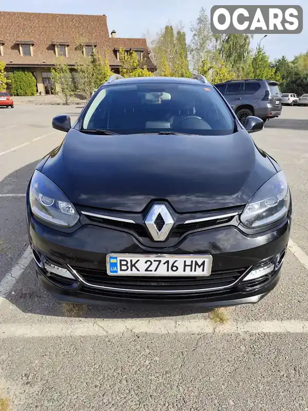 Універсал Renault Megane 2015 1.6 л. Ручна / Механіка обл. Рівненська, Радивилів - Фото 1/21