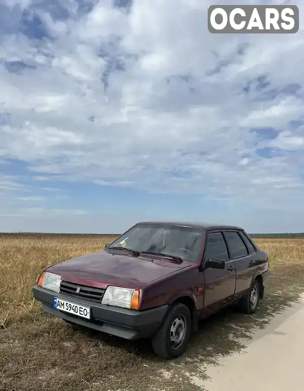 Седан ВАЗ / Lada 21099 2006 1.5 л. Ручная / Механика обл. Житомирская, Житомир - Фото 1/8