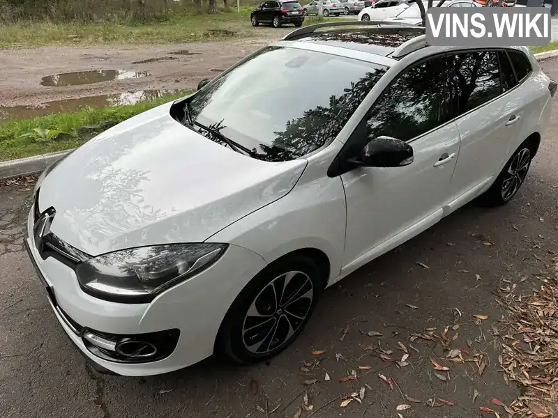 VF1KZ030H55797603 Renault Megane 2016 Универсал 1.6 л. Фото 1