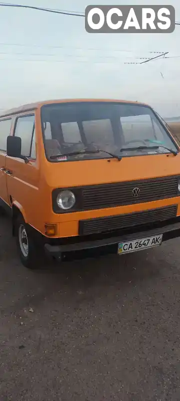 Мінівен Volkswagen Transporter 1985 1.6 л. Ручна / Механіка обл. Черкаська, Черкаси - Фото 1/6