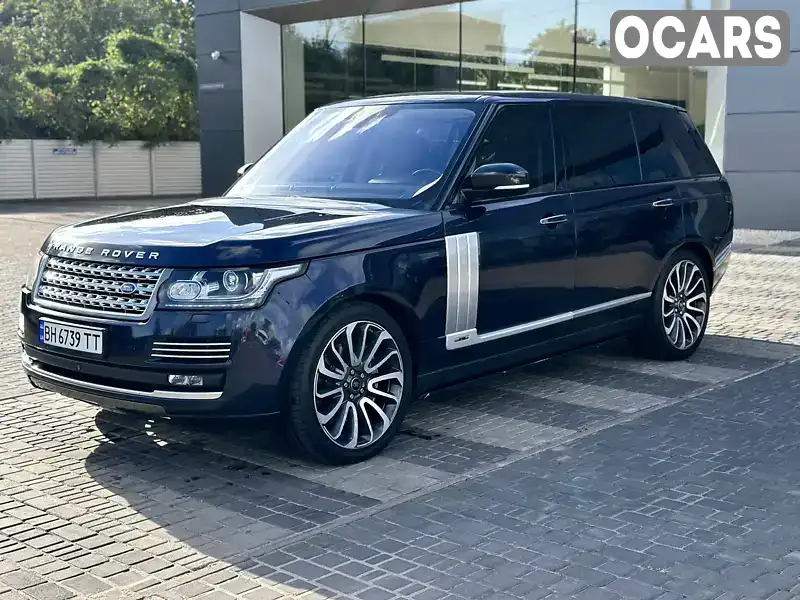 Внедорожник / Кроссовер Land Rover Range Rover 2016 4.37 л. Автомат обл. Одесская, Одесса - Фото 1/21