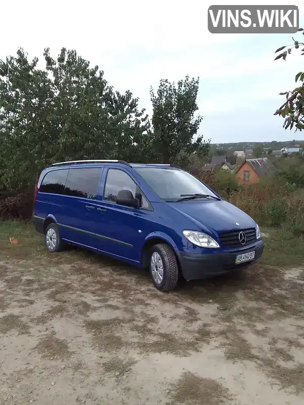 Мінівен Mercedes-Benz Vito 2006 2.15 л. Ручна / Механіка обл. Вінницька, Вінниця - Фото 1/14