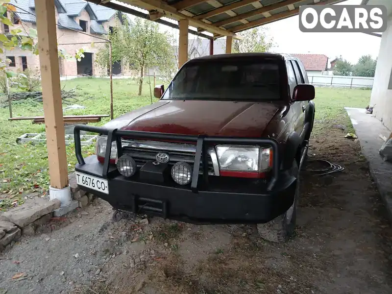 Внедорожник / Кроссовер Toyota 4Runner 1996 3.4 л. Автомат обл. Ивано-Франковская, Коломыя - Фото 1/12