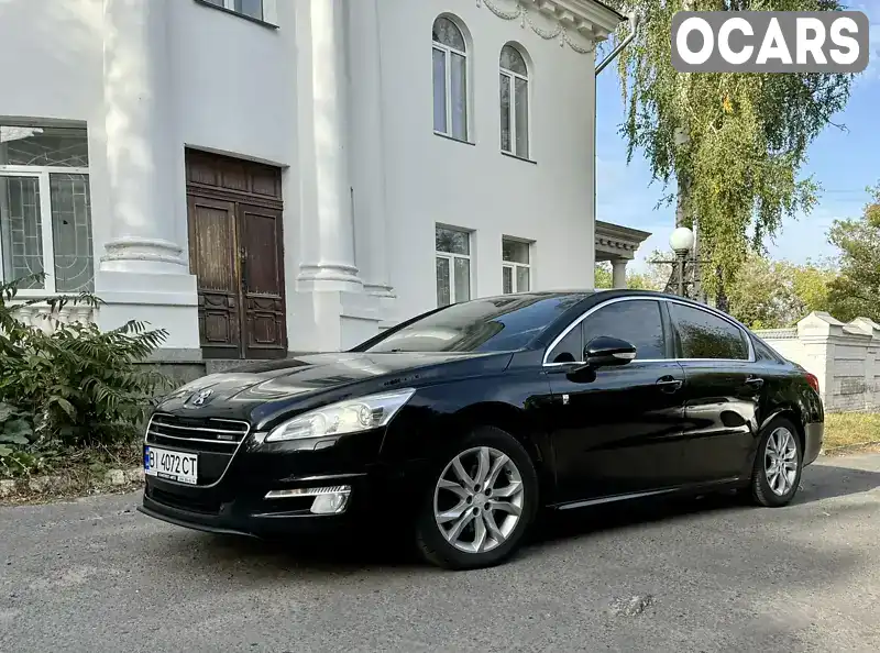 Седан Peugeot 508 2013 2 л. Робот обл. Полтавская, Полтава - Фото 1/12