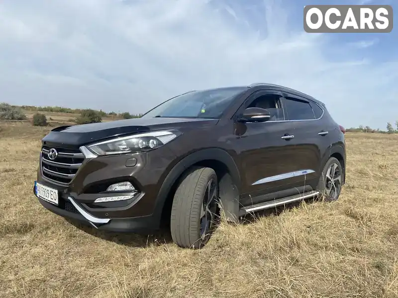 Позашляховик / Кросовер Hyundai Tucson 2016 2 л. Автомат обл. Харківська, Сахновщина - Фото 1/21