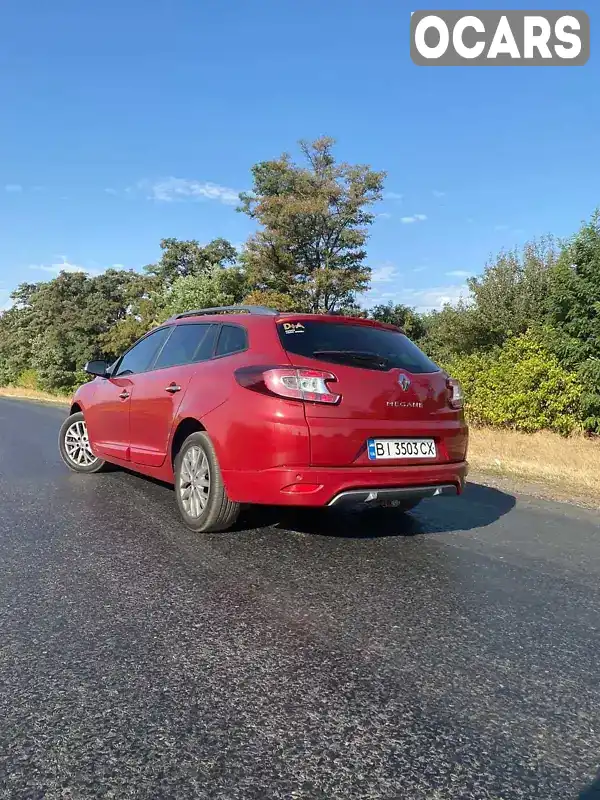 Універсал Renault Megane 2013 1.5 л. Ручна / Механіка обл. Полтавська, Миргород - Фото 1/5