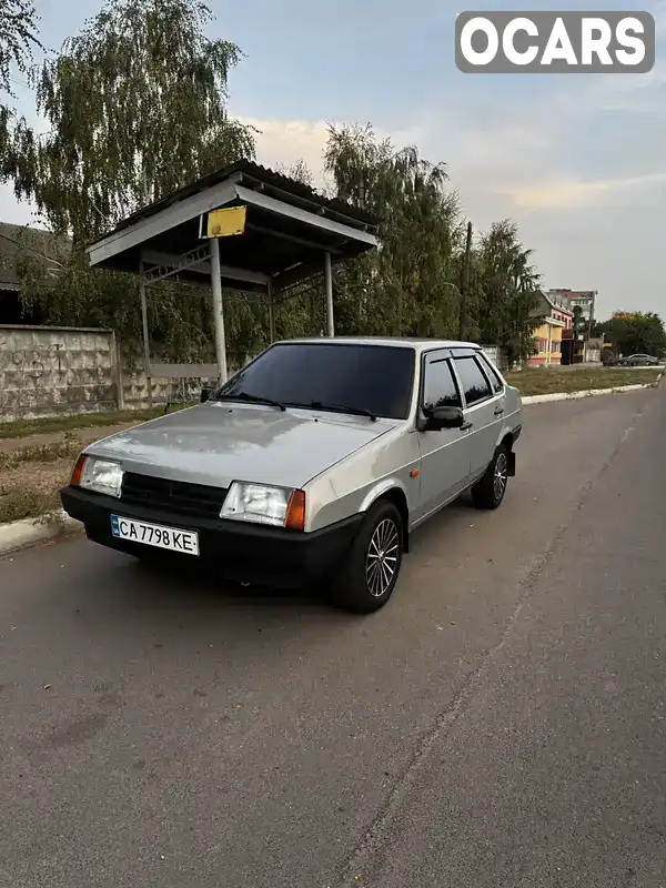 Седан ВАЗ / Lada 21099 2008 1.6 л. Ручная / Механика обл. Черкасская, Черкассы - Фото 1/14