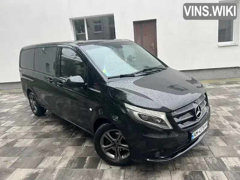 Мінівен Mercedes-Benz Vito 2017 2.14 л. Автомат обл. Житомирська, Бердичів - Фото 1/21