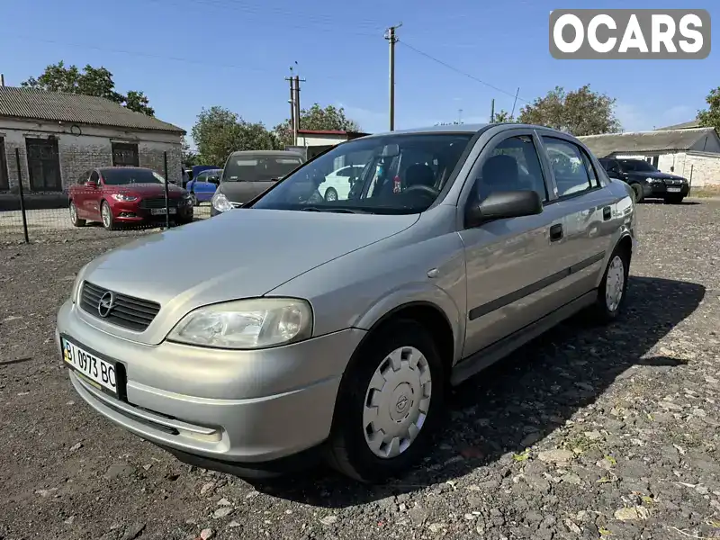 Седан Opel Astra 2006 1.39 л. Ручная / Механика обл. Полтавская, Кобеляки - Фото 1/21