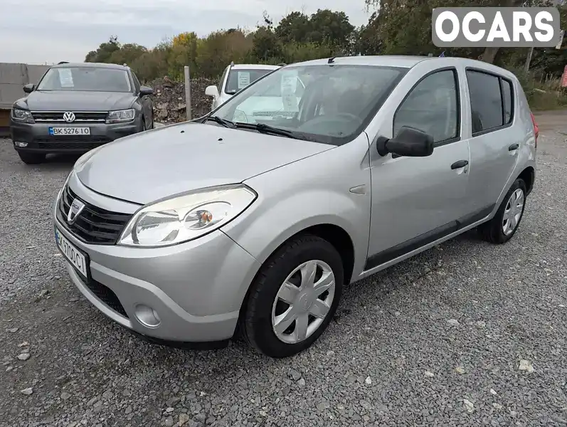 Хетчбек Dacia Sandero 2011 1.15 л. Ручна / Механіка обл. Рівненська, Рівне - Фото 1/21