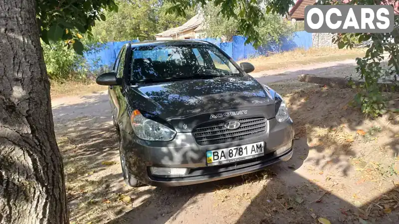 Седан Hyundai Accent 2008 1.4 л. Ручная / Механика обл. Кировоградская, Александрия - Фото 1/11