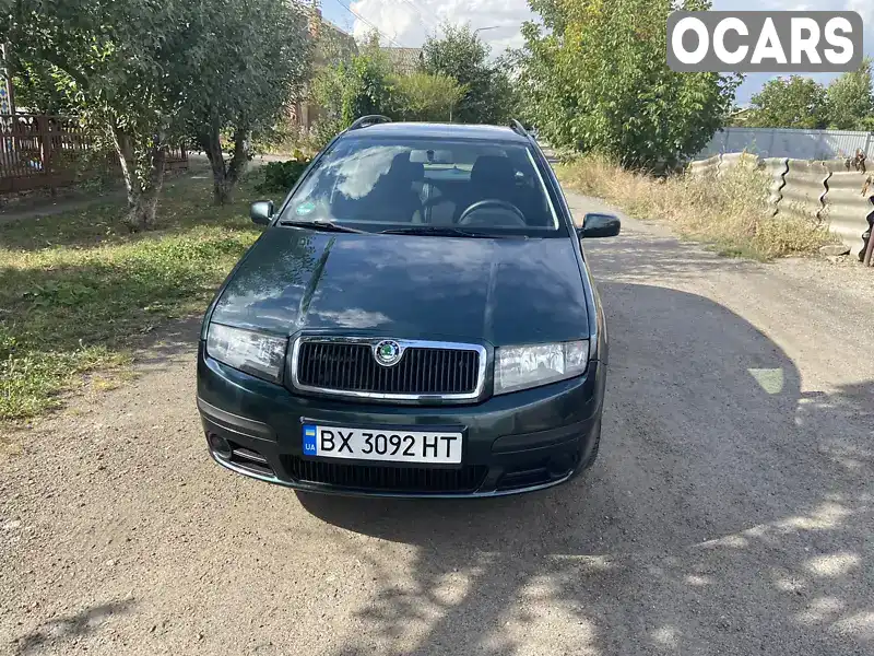 Універсал Skoda Fabia 2007 1.39 л. Ручна / Механіка обл. Хмельницька, Теофіполь - Фото 1/19