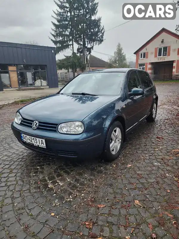 Хетчбек Volkswagen Golf 2001 1.4 л. Ручна / Механіка обл. Закарпатська, Тячів - Фото 1/21