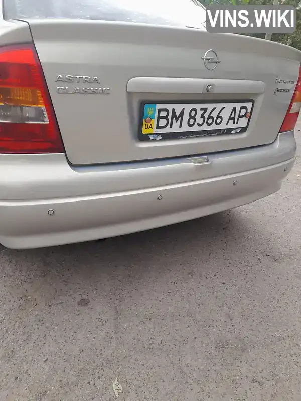 Y6D0TGF696X004875 Opel Astra 2006 Седан 1.36 л. Фото 8