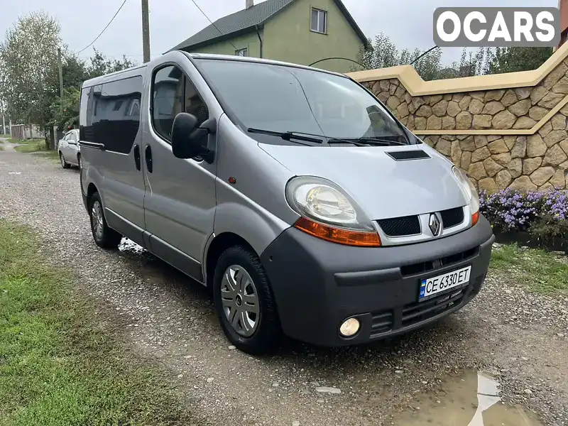 Мінівен Renault Trafic 2004 1.87 л. Ручна / Механіка обл. Чернівецька, Чернівці - Фото 1/21