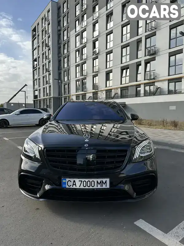 Седан Mercedes-Benz S-Class 2016 4.66 л. Автомат обл. Черкасская, Черкассы - Фото 1/21