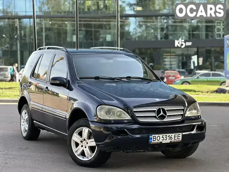 Внедорожник / Кроссовер Mercedes-Benz M-Class 2003 2.69 л. Автомат обл. Хмельницкая, Хмельницкий - Фото 1/16