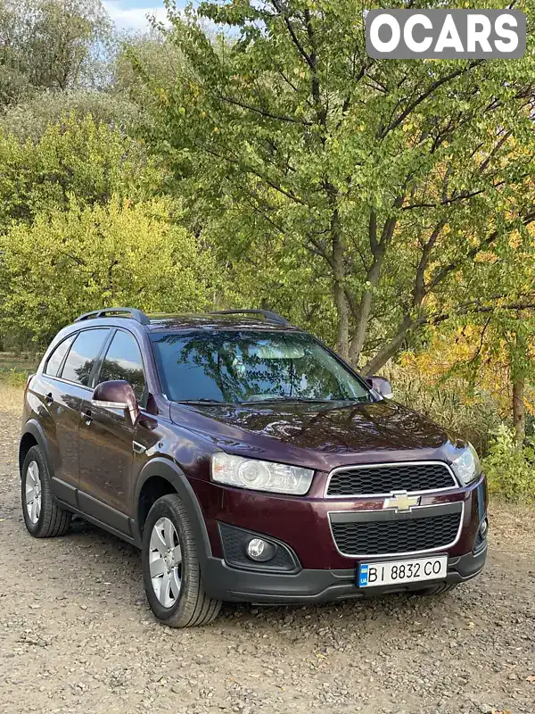 Позашляховик / Кросовер Chevrolet Captiva 2013 2.23 л. Ручна / Механіка обл. Полтавська, Полтава - Фото 1/16